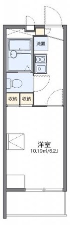 レオパレスパレス猪名寺Ⅲの物件間取画像